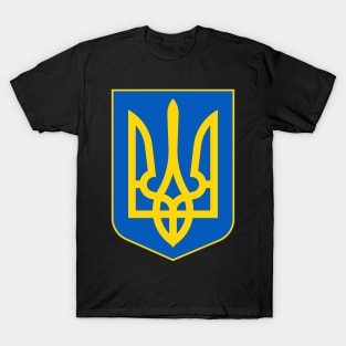 Coat of Arms of Ukraine - Tryzub T-Shirt